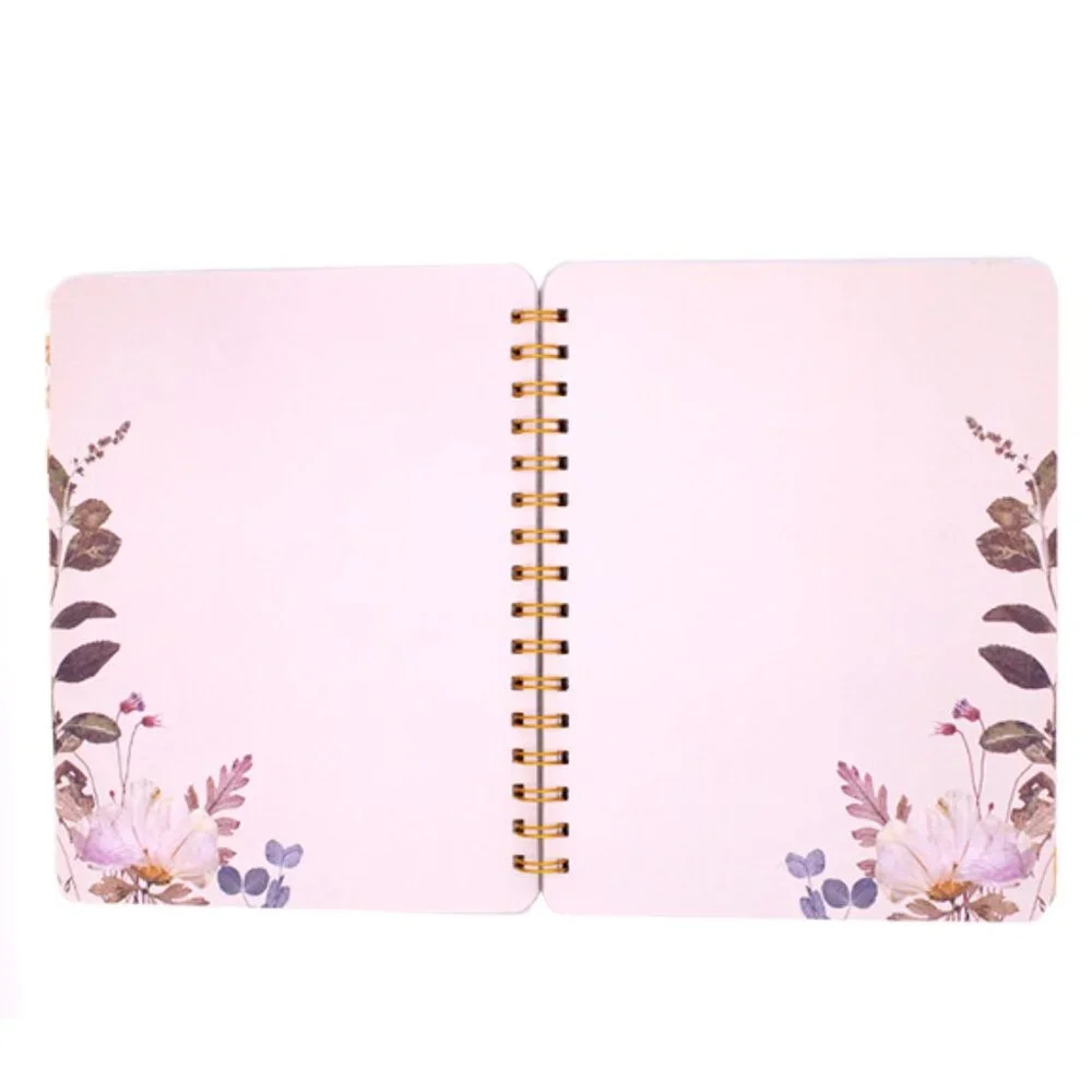 NWT NEW Papaya Lay Flat Spiral Notebook Journal 